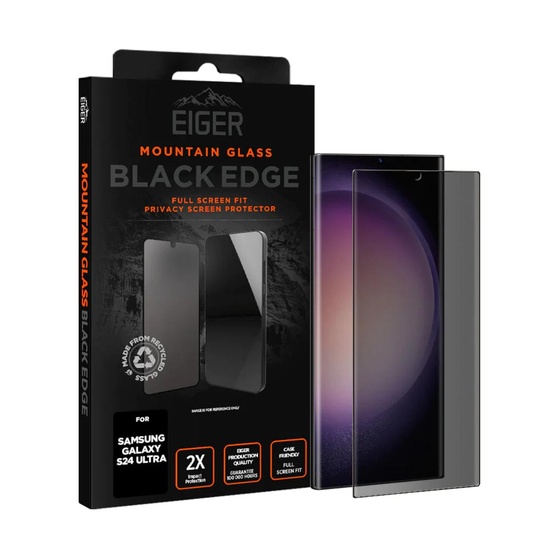 Eiger Folie Glass 3D Privacy Mountain Glass Samsung Galaxy S24 Ultra Negro