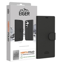 Funda Folio Eiger Husa North Samsung Galaxy S24 Ultra Negra