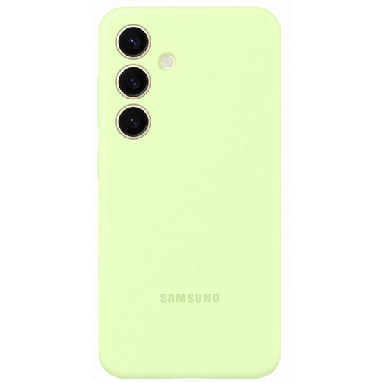 Samsung Originele Siliconen Cover Samsung Galaxy S24 Lichtgroen
