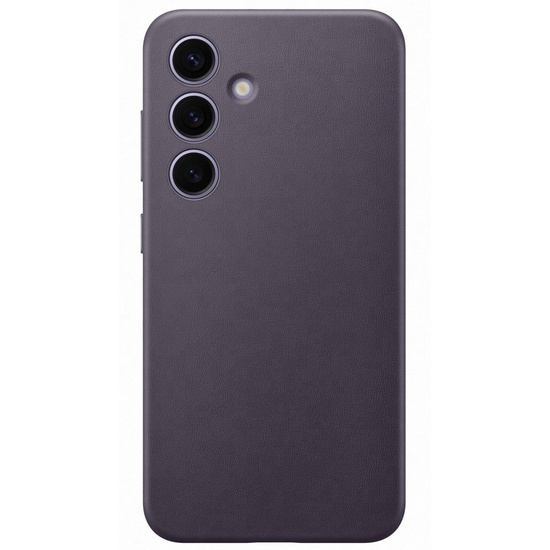 Samsung Husa Original Vegan Leather Case Samsung Galaxy S24 Dark Violet
