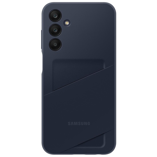 Samsung Origineel Kaartsleuf Cover Samsung Galaxy A25 5G Blauw Zwart