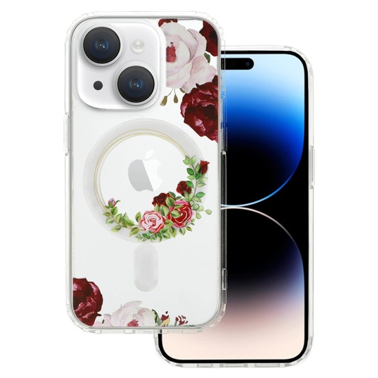 Lemontti Case Flower Magsafe iPhone 15 Design 2