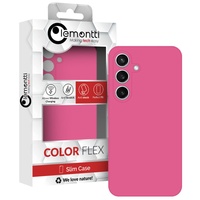 Custodia in silicone Lemontti Premium per Samsung Galaxy A05s Fucsia