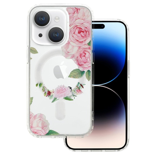 Lemontti Case Flower Magsafe iPhone 15 Design 1