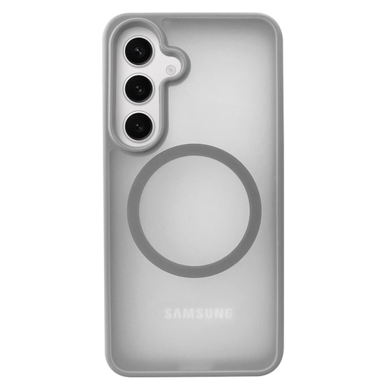 Funda Devia Serie Pino Magnética Antigolpes Samsung Galaxy S24 Gris