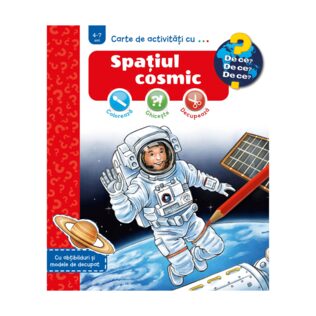 Activity book with .... Outer space