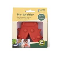 Giocattolo da dentizione biologico, in gomma naturale, Gargle, Grunspecht 681-00