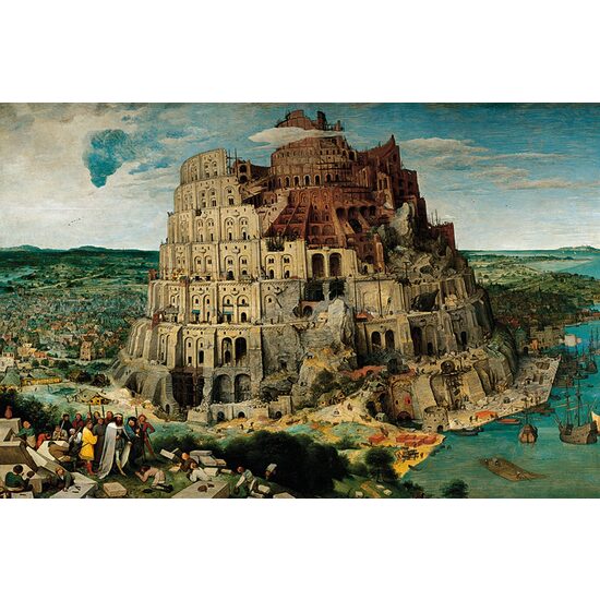 Ravensburger puzzle - Pieter Brueghel: Bruegel The Elder - Tower of Babel, 5000 pieces