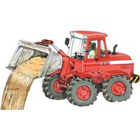 Puzzle Ravensburger - Excavator, 15 pieces