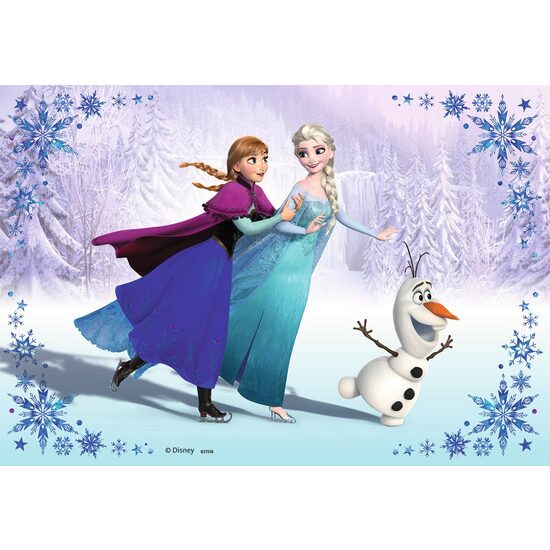 Puzzel Ravensburger - Frozen Sisters Forever, 2x24 stukjes