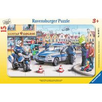 Puzzel Ravensburger - Politiebureau, 15 stukjes