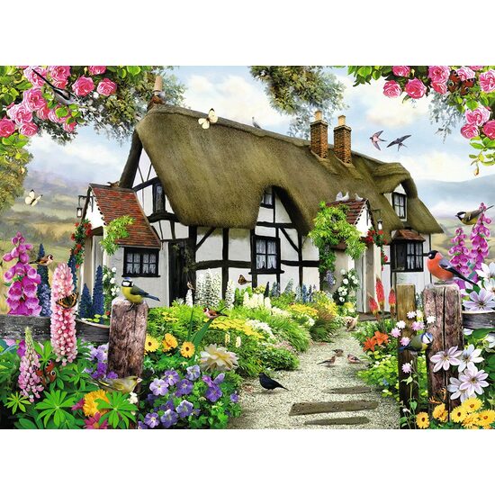 Puzzel Ravensburger - Huisje, 500 stukjes