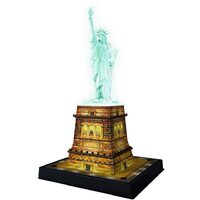 Ravensburger 3D-puzzel - Lichtgevend Vrijheidsbeeld, 108 stukjes