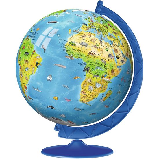 Ravensburger 3D-puzzel - Wereldbol, 180 stukjes
