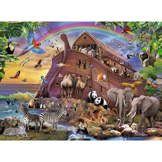 Puzzel Ravensburger - Ark met dieren, 150 stukjes