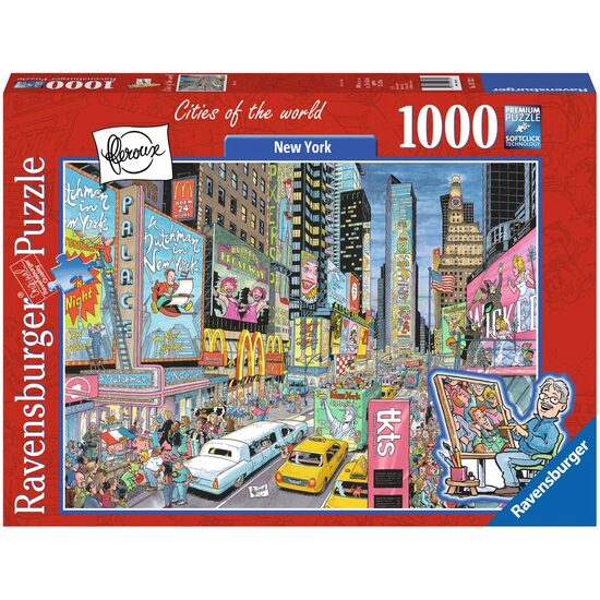 Puzzel Ravensburger - New York, 1000 stukjes