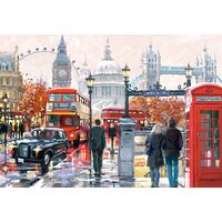 Puzzle Castorland - Collage di Londra, 1000 pezzi