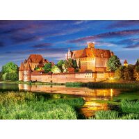 Puzzle Castorland - Castello di Malbork Polonia, 1000 pezzi