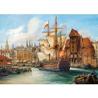Puzzle Castorland - La vecchia Danzica, 1000 pezzi