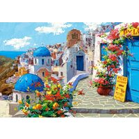 Puzzle Castorland - Primavera a Santorini, 2000 pezzi