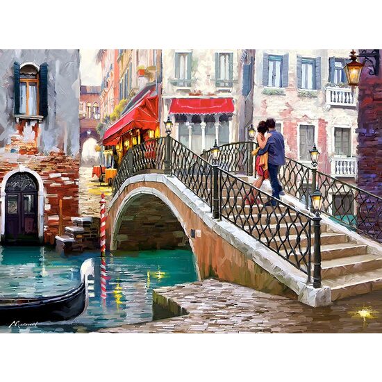 Puzzel Castorland - Venetië Brug, 2000 stukjes