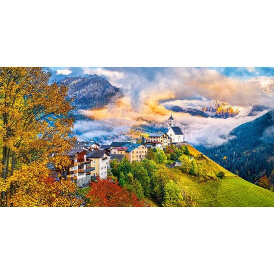 Puzzel Castorland - Colle Santa Lucia Italië, 4000 stukjes