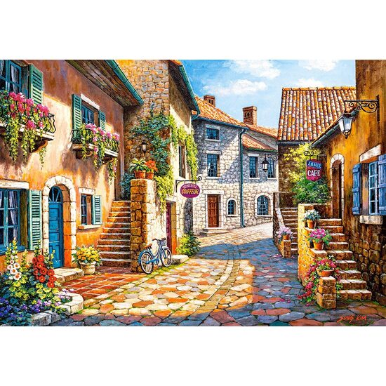 Puzzle Castorland - Rue De Village, 1000 pezzi