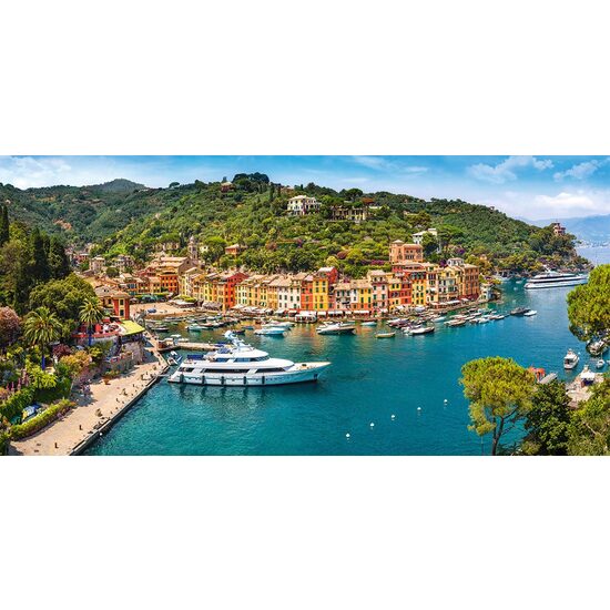 Puzzel Castorland - Uitzicht op Portofino, 4000 stukjes