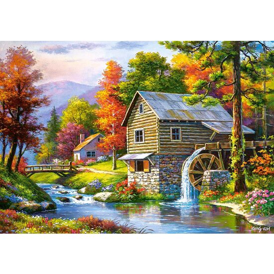 Puzzel Castorland - Old Sutters Mill, 500 stukjes