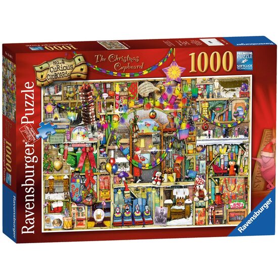 Ravensburger puzzel - Kerstmis - Colin Thompson, 1000 stukjes