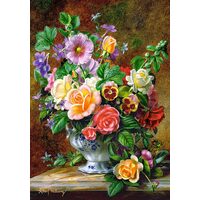 Puzzel Castorland - Bloemen in een vaas, 500 stukjes