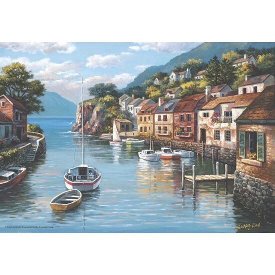 Puzzle anatolico - Villaggio sull'acqua, 500 pezzi