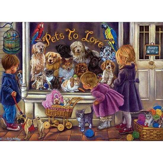 Puzzle Anatolian - Pets to Love, 1000 piese