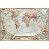 Anatolische puzzel - Wereldkaart, 2000 stukjes