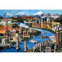 Anatolische puzzel - Populaire bezienswaardigheden, 2000 stukjes