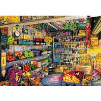 Educa Puzzle - Aimee Stewart: The Farmers Market, 2000 pezzi, include colla per puzzle