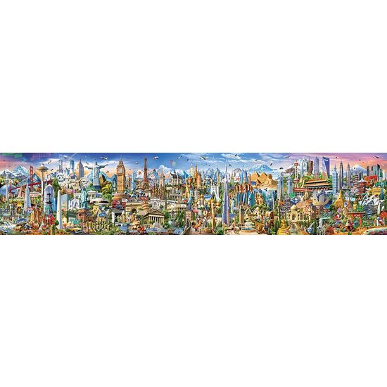 Puzzle Educa – Um die Welt, 42000 Teile