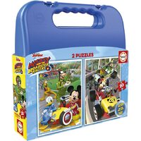 Puzzle Educa - Mickey and the Roadster Racers Case, 2x20 Teile