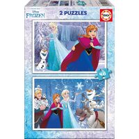 Puzzle Educa - Frozen, 2x48 Teile