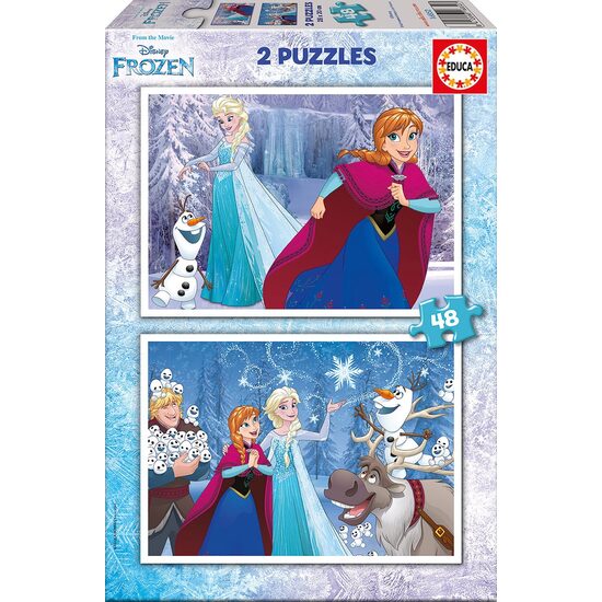 Puzzle Educa - Frozen, 2x48 Teile