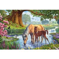 Puzzle Schmidt - Cavalli ad adattato, 150 pezzi