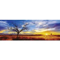 Puzzle panoramico Schmidt - Deserto di querce alla luce del tramonto, 1000 pezzi