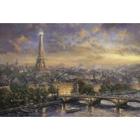 Puzzle Schmidt - Thomas Kinkade: Paris, die Stadt der Liebe, 1000 Teile