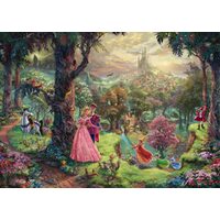 Puzzle Schmidt - Thomas Kinkade: La bella addormentata nel bosco, 1000 pezzi