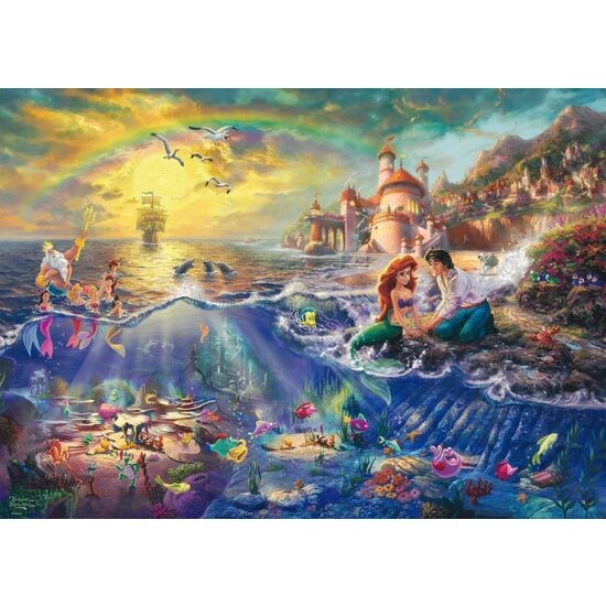 Puzzle Schmidt - Thomas Kinkade: Die kleine Meerjungfrau, 1000 Teile
