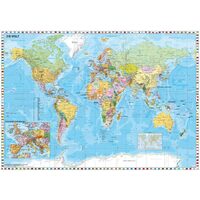 Puzzle Schmidt - Mappa del mondo, 1500 pezzi