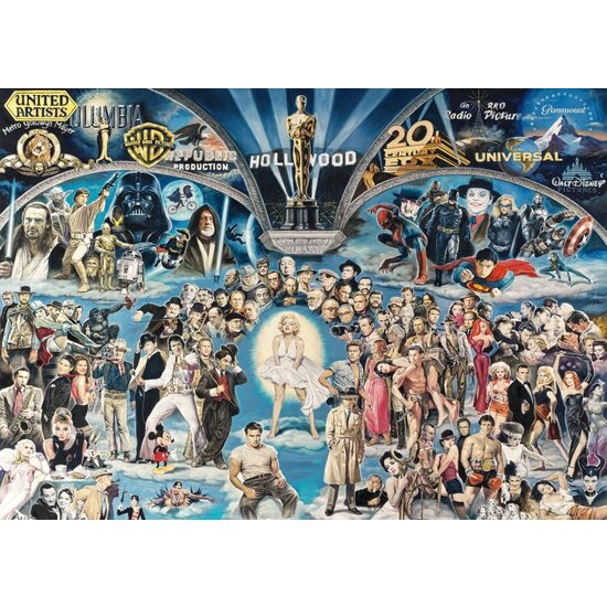 Puzzle Schmidt - Renato Casaro: Hollywood, 1000 pezzi