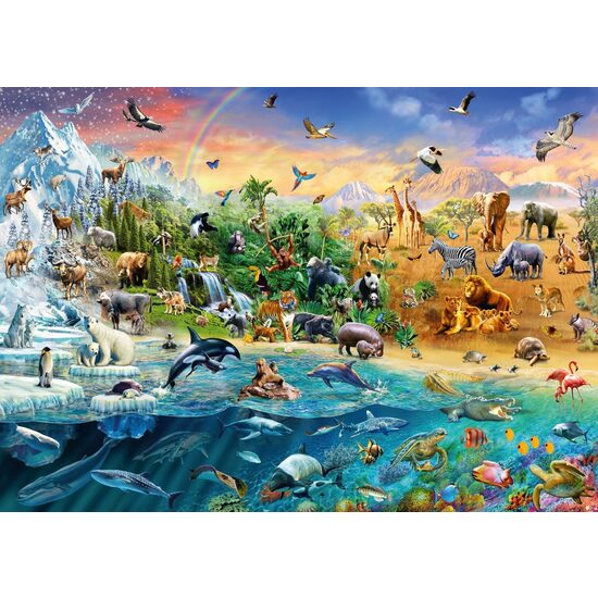 Puzzle Schmidt - Tierreich, 1000 Teile