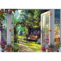 Puzzle Schmidt - Blick auf den verzauberten Garten, 1000 Teile