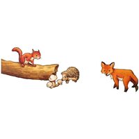 Puzzle Ravensburger - Tiere im Wald, 15 Teile